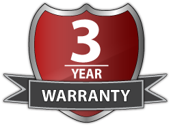 3years warranty
