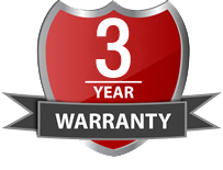 3 Years Warranty