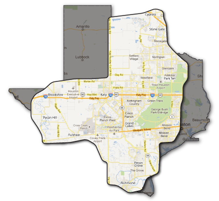 Southern Painting - Katy Service Areas