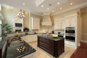 Picture of a beautiful kitchen that was recently painted.